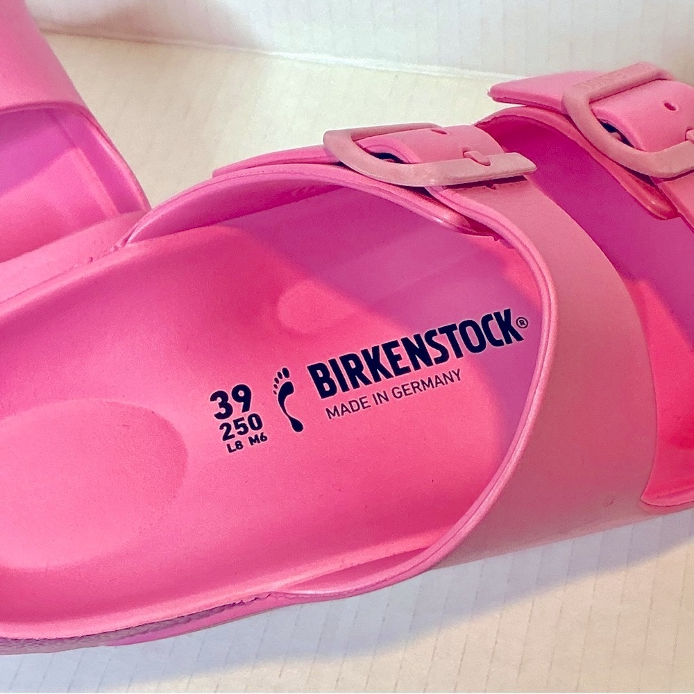 Birkenstock Women's Bright Pink Sandals size 39 us 8 - Picture 11 of 11